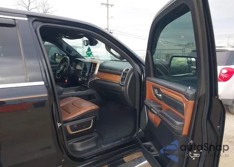 2019 Ram 1500 Longhorn 4X4 5'7 Box z USA, uszkodzony, nr VIN 1C6SRFKT1KN507334